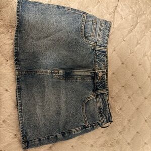 PacSun Light Blue Denim Skirt